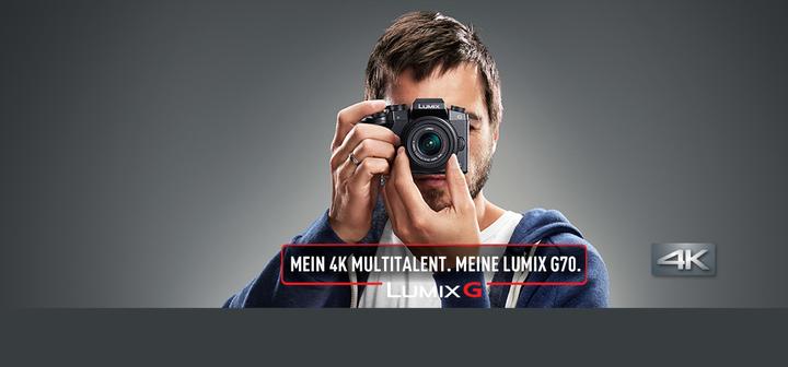Produktbild Panasonic Lumix G70 (12 - 60 mm, 16.10 Mpx, Micro Four Thirds)