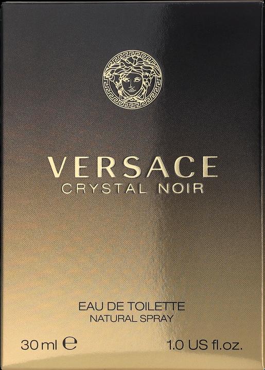 Actual product image Versace Crystal Noir (Eau de toilette, 30 ml)