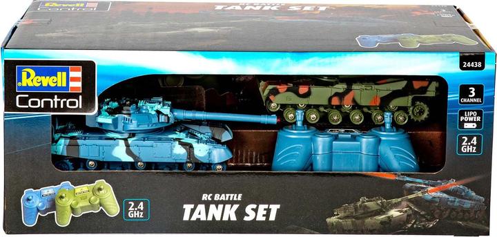 Actual product image Revell RC Battle Set Battlefield Tanks