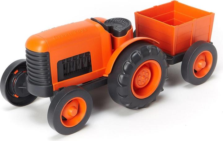 Actual product image Green Toys Tractor with trailer