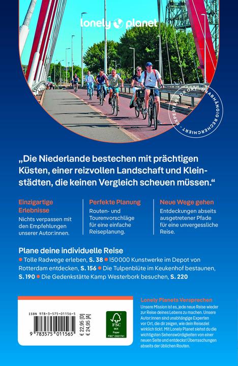 Immagine prodotto Reiseführer Niederlande (Tedesco, Abigail Blasi, Catherine Le Nevez, Sara van Geloven, Barbara Woolsey, Mark Elliott, 2024)