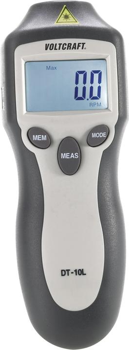 Actual product image Voltcraft Tachometer DT-10L factory state (Measuring device case)