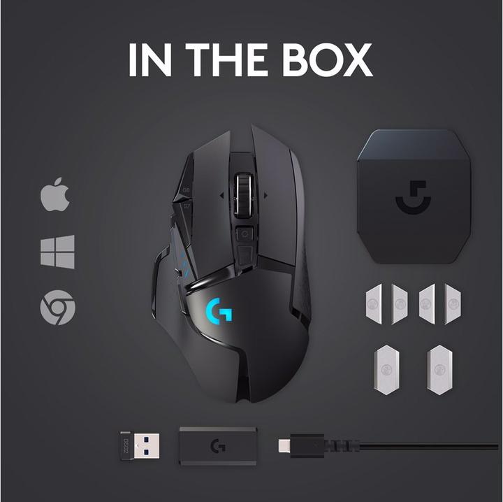 Actual product image Logitech G G502 Lightspeed (Wireless)