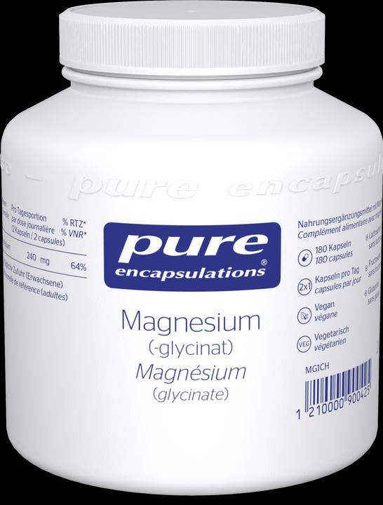 Pure encapsulations Magnesium-Glycinat (180 Stück, Kapseln, 262 g)