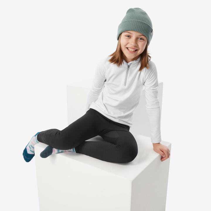 Produktbild Wedze Skiunterwäsche Funktionshose Kinder - BL 500 schwarz (146)