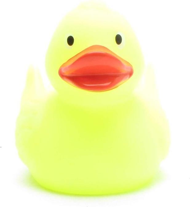 Produktbild NoName Badeente Glow in the Dark - gelb