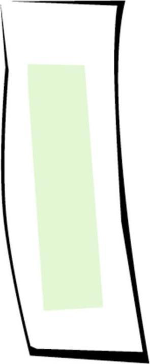 Actual product image Andmetics Face wax strips (20 x)