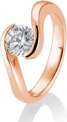 Produktbild Breuning Ring Schwung 0,80-1,50 ct. (57, 750/18 K Gold)