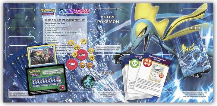 Actual product image Pokémon Sword & Shield 1 Deck (English, Deck)