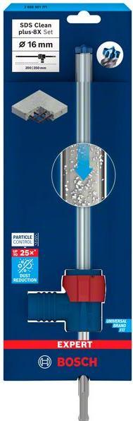 Image du produit Bosch Professional SDS Clean plus-8X Set 16 x 200 x 350 mm Expert (2608901771) (16 millimètres)