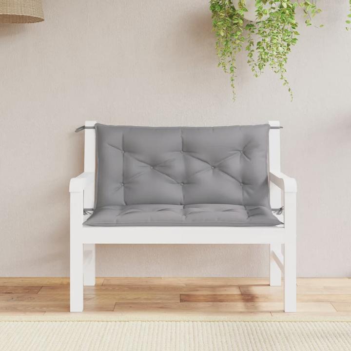 Immagine prodotto VidaXL Cuscini per panca da giardino 2 pezzi. Tessuto O x Ford (100 x 50 x 7 cm)