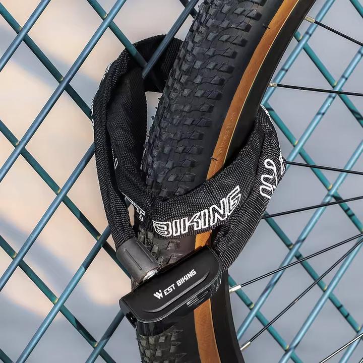 Image du produit Cbx Fahrrad-Kettenschloss, Veloschloss aus Stahl mit Schlüssel