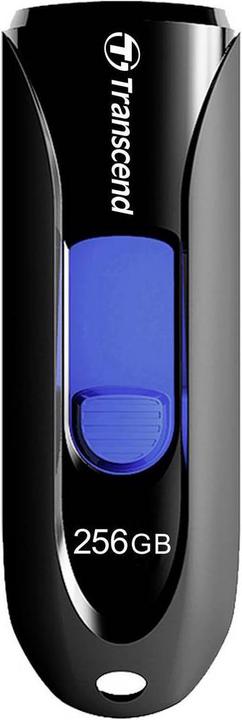 Actual product image Transcend JETFLASH 790 - USB 3.0 flash drive (256 GB, USB 3.2, USB-A)