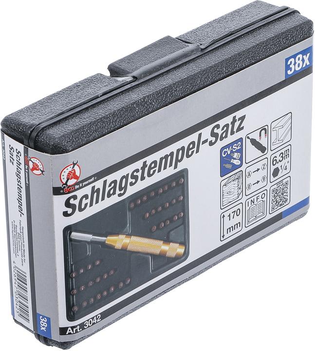 Produktbild BGS Schlagstempel-Satz