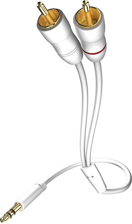 Actual product image Inakustik STAR stereo jack - 2x RCA (10 m, 3.5mm jack (AUX), Cinch)
