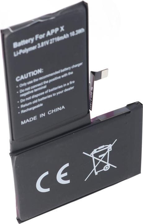 Produktbild AccuCell Akku Apple iPhone X 616-00351