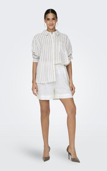 Produktbild Only High Waist Leinenmix Shorts Lässige Shorts (S)