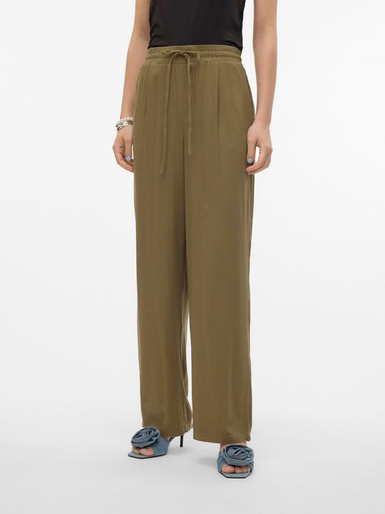 Actual product image Vero Moda VMJESMILO Mid-rise waist trousers Wide leg trousers (XS)