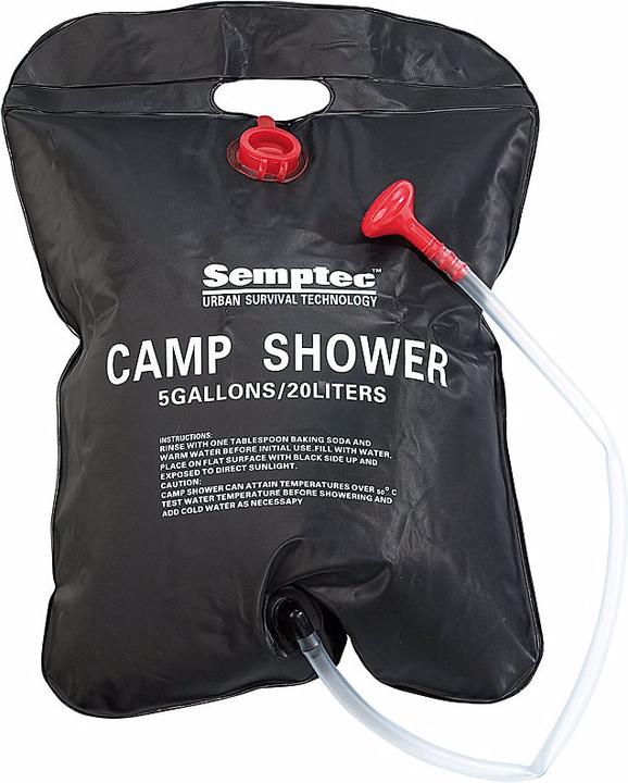 Actual product image Semptec Solar garden and camping shower