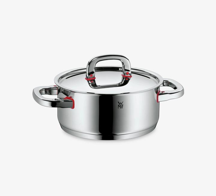 Image du produit WMF Cocotte PREMIUM ONE argentée (16 cm, Cocotte + faitout, Acier inoxydable)