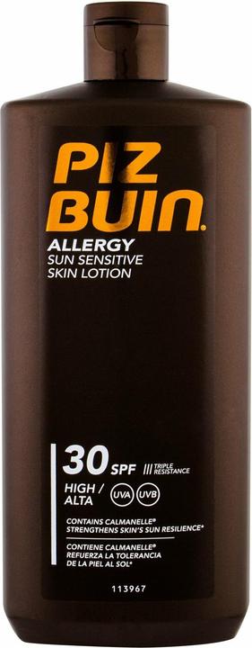 Piz Buin Allergy Sun Sensitive Skin Lotion (Sonnenlotion, SPF 30, 400 ml, 150 g)