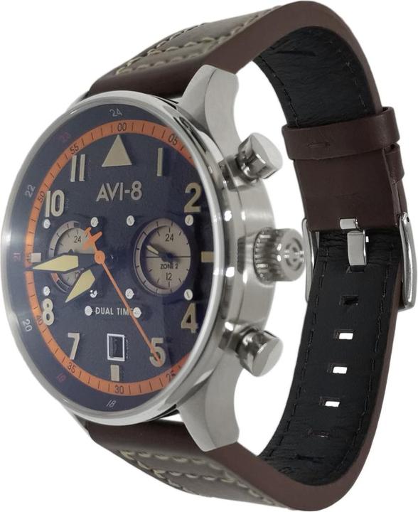 Immagine prodotto AVI-8 AV-4088-07 Hawker Hurricane a tempo doppio (Orologio da pilota)