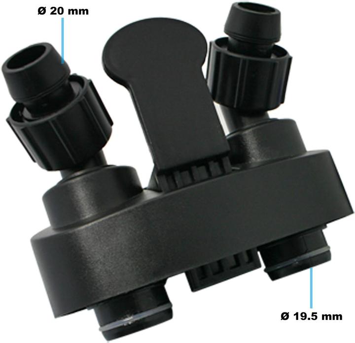 Produktbild SunSun HW-302 Aussenfilter Ersatzteil Vorlauf Rücklauf Ventil Aquarium Filter
