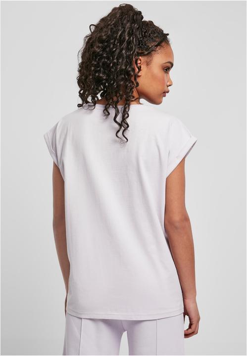 Actual product image Urban Classics Ladies Organic Extended Shoulder Tee (M)