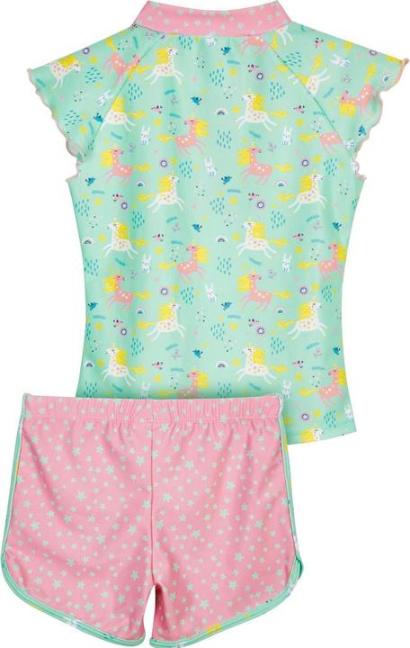 Image du produit Playshoes Kit de bain UV licorne menthe/rose T. 110-116 (110, 116)