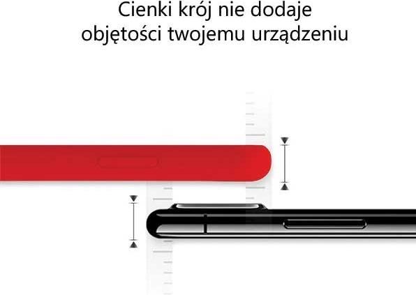 Immagine prodotto Silicone Samsung A20s A207 rosso (Samsung Galaxy A20s)