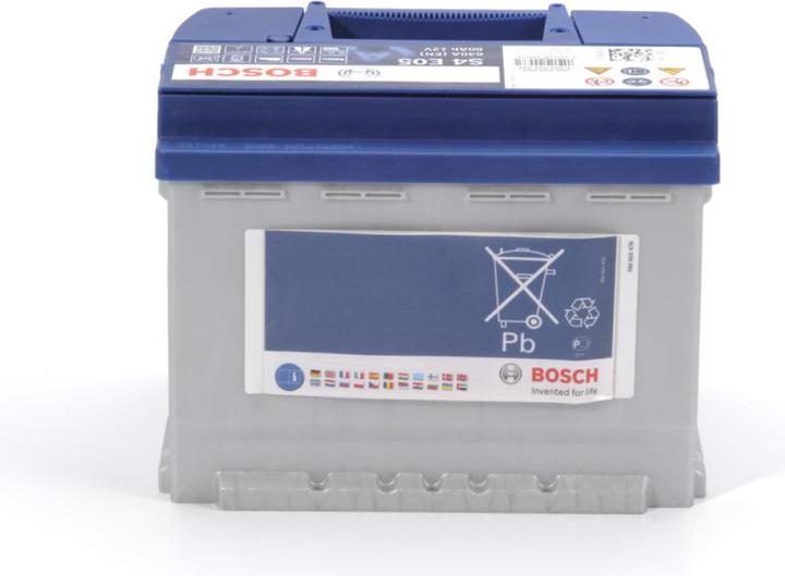Immagine prodotto Bosch Automotive Batteria di avviamento S4E EFB 12V 60Ah 640A 0092S4E051 (12 V, 60 Ah, 640 A)