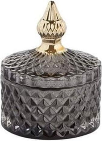 Actual product image Lene Bjerre Storage Miya 10.5 cm, Dark gray (8.5 x 10.5 cm)