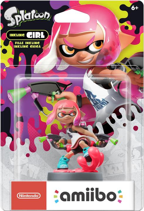 Produktbild Nintendo amiibo Splatoon Inkling Mädchen (Neon-Pink) (3DS, Wii U, Switch)