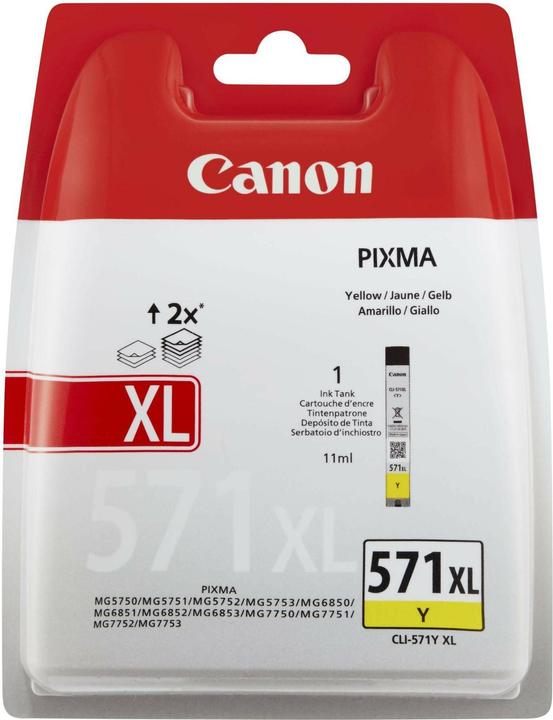 Produktbild Canon Cli-571y XL (Y)