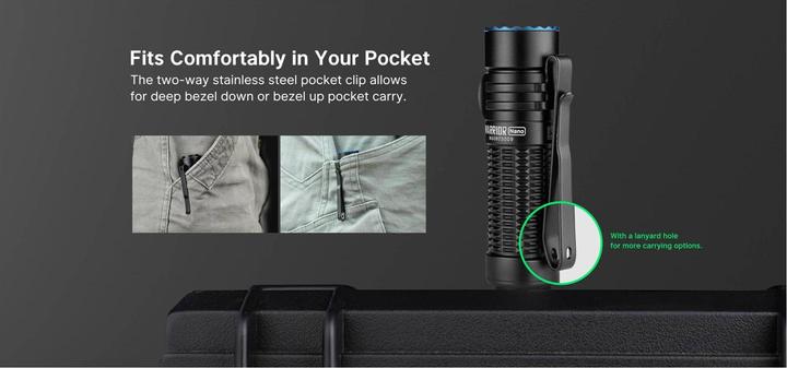 Actual product image Olight Warrior Nano (8.10 cm, 1200 lm)