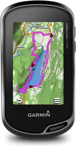 Actual product image Garmin Oregon 750t + TOPO Switzerland PRO