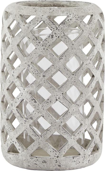 Image du produit Hill Interiors Lanterne ouragan à effet de pierre (1 x)