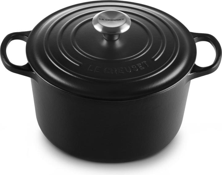 Produktbild Le Creuset Gusseisen Topf (24 cm, Bräter + Schmortopf, Gusseisen, Emaille)