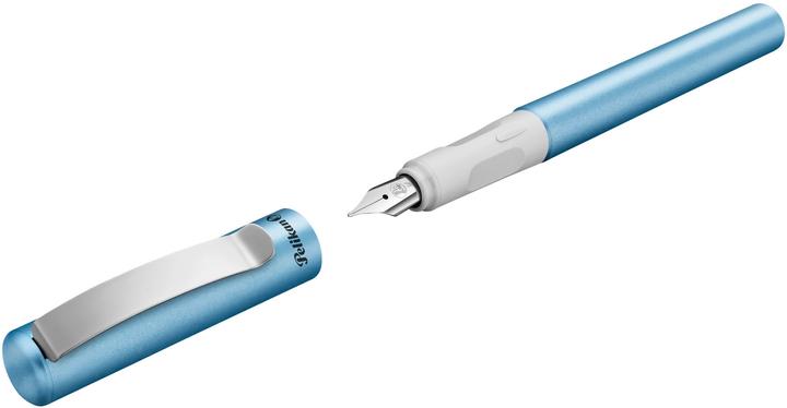 Produktbild Pelikan Füller Pina Colada blau metallic 1+1 TP/FS blau Faltschachtel (Blau Metallic, 1 x)