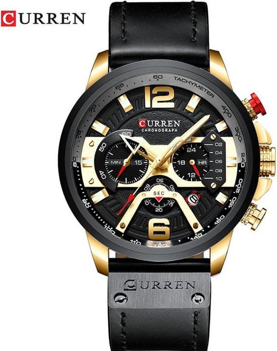 Actual product image Curren Mens Wristwatch (Chronograph, 48 mm)