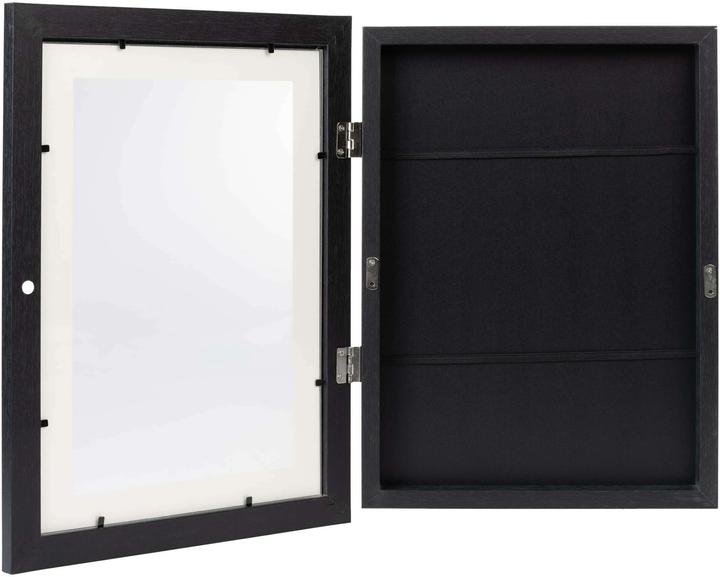 Produktbild Cocon Bilderrahmen 35 x 25 x 4 cm, Schwarz (21 x 29.7 cm)