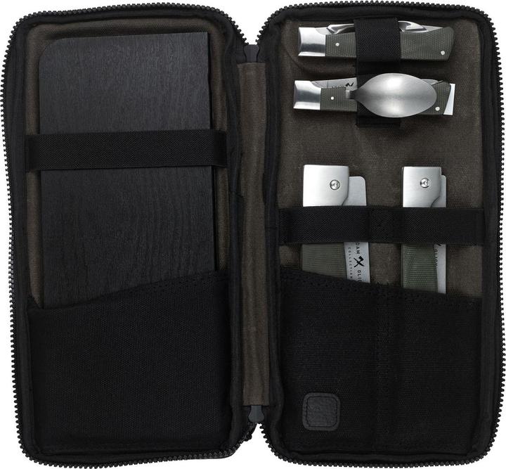 Produktbild Messermeister Outdoor-Besteck-Set Adventure Chef 6-teilig, Schwarz