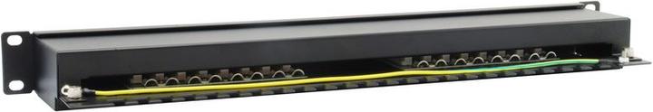 Produktbild equip Patchpanel 16x RJ45 Cat6 19" 1HE schwarz