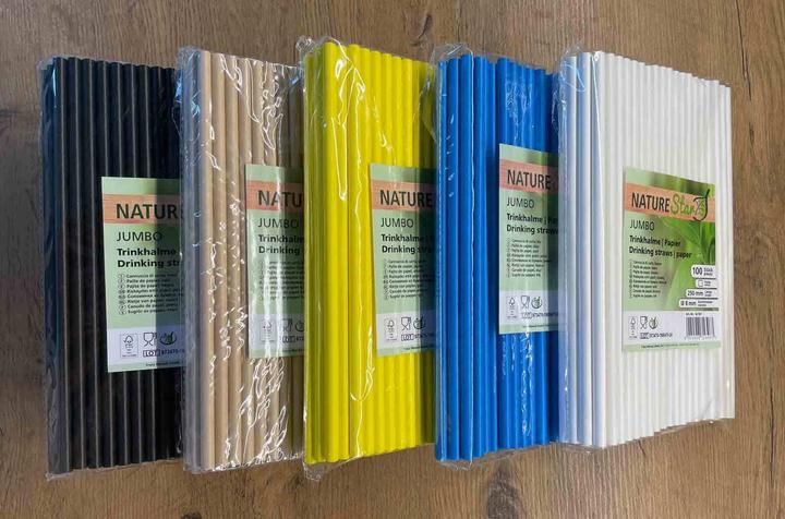 Image du produit Luxentu Pailles en papier Jumbo (100 x)
