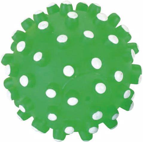 Image du produit Kerbl Balle de jeu en vinyle avec picots et squeeker (Jouet à balle chien)