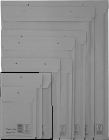 Produktbild Mailmedia Luftpolster-Versandtaschen, Typ C13, weiss, 15 g Aussenmasse: 170 x 225 mm, Innenmasse: 145 x 215 mm (100 x)