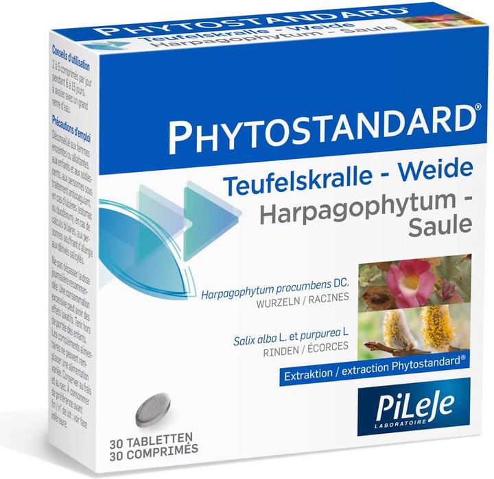 Image du produit Phytostandarts Griffe du Diable Saule (30 pièce(s), Cachets, 34 g)