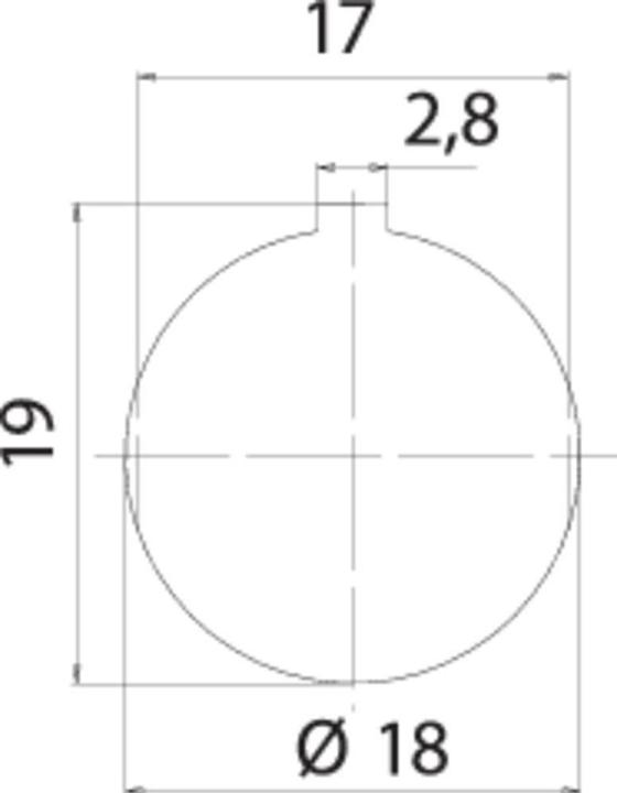 Actual product image Schubiger Binder 09 0473 782 08 Miniature circular connector Flange connector Total number of poles: