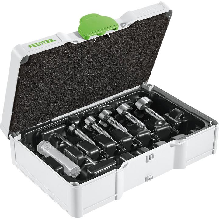 Produktbild Festool Forstnerbohrer-Set SYS3 S 76-FB CE-SORT/5 (15, 20, 25, 30, 35 mm)