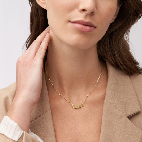 Immagine prodotto Fossil Collana Heritage (Acciaio inossidabile, 40 - 45 cm)